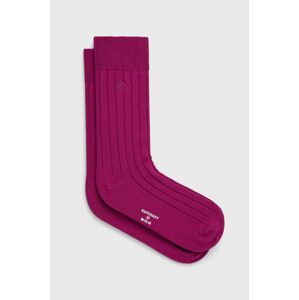 Ponožky Superdry pánské, fialová barva