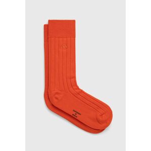 Ponožky Superdry pánské, oranžová barva