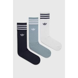 Ponožky adidas Originals (3-pack) HC9559 bílá barva