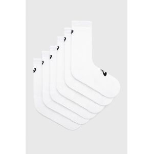 Ponožky Asics (6-pack) bílá barva