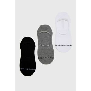 Ponožky Dc (3-pack) šedá barva