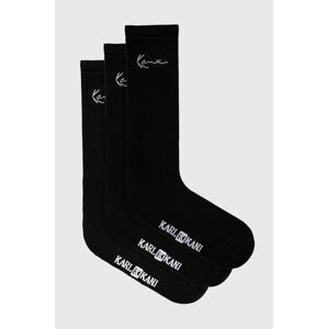 Ponožky Karl Kani (3-pack) černá barva