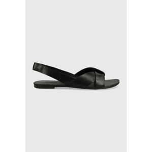 Kožené sandály Vagabond Tia dámské, černá barva