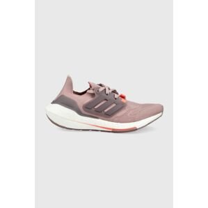 Běžecké boty adidas Performance Ultraboost 22 růžová barva