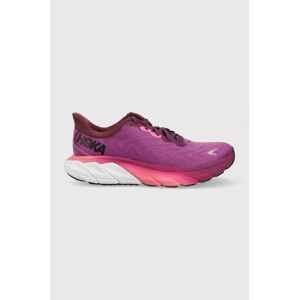 Běžecké boty Hoka Arahi 6 fialová barva, 1123195