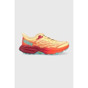 Běžecké boty Hoka One One SPEEDGOAT 5 oranžová barva