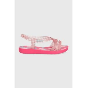 Dětské sandály Ipanema Sandal Kids růžová barva