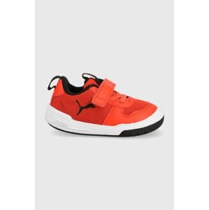 Dětské sneakers boty Puma oranžová barva