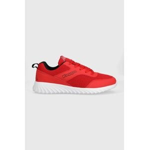 Sneakers boty Kappa červená barva