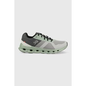 Běžecké boty On-running Cloudrunner zelená barva