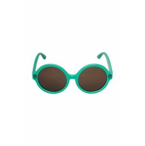 Dětské sluneční brýle Mini Rodini zelená barva