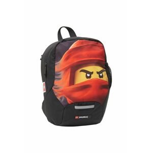 Dětský batoh Lego červená barva, velký, s potiskem