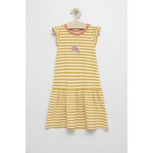 Dívčí šaty Femi Stories žlutá barva, mini