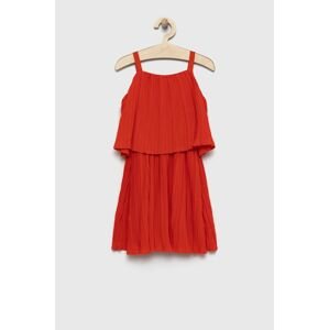 Dívčí šaty Birba&Trybeyond červená barva, mini, jednoduchý