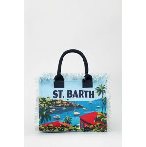 Plážová taška MC2 Saint Barth tyrkysová barva