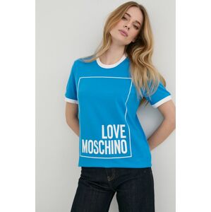 Bavlněné tričko Love Moschino