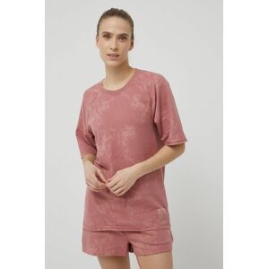 Pyžamové tričko Calvin Klein Underwear Ck One růžová barva