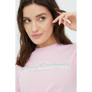 Tričko Juicy Couture růžová barva