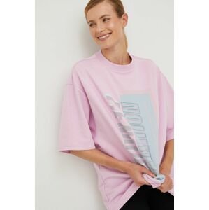 Tričko P.E Nation růžová barva