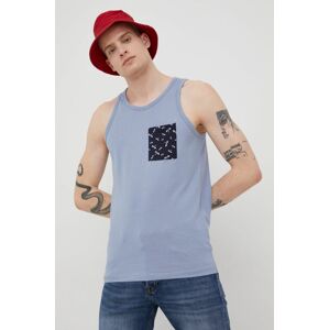 Bavlněné tričko Produkt by Jack & Jones fialová barva
