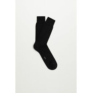 Ponožky Mango Man Scotbla pánské, černá barva